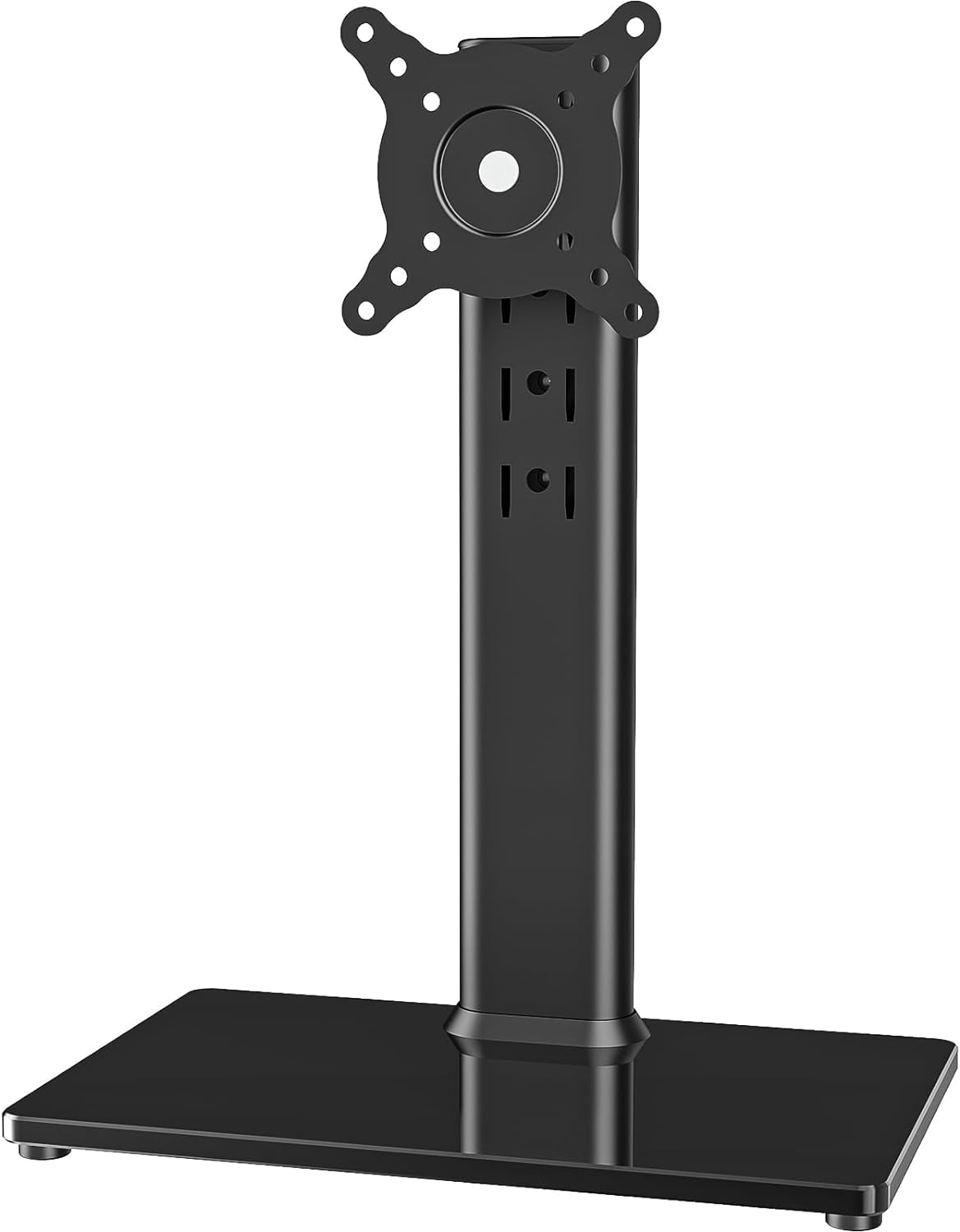 Monitor Free-Standing Desk Stand Mount Riser for 13 inch to 32 screen with Swivel, Height Adjustable, Rotation, Vesa ...