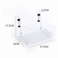 Management Tray No Drill Steel Organizers Wire Management Tray Management Rack Storage Shelf