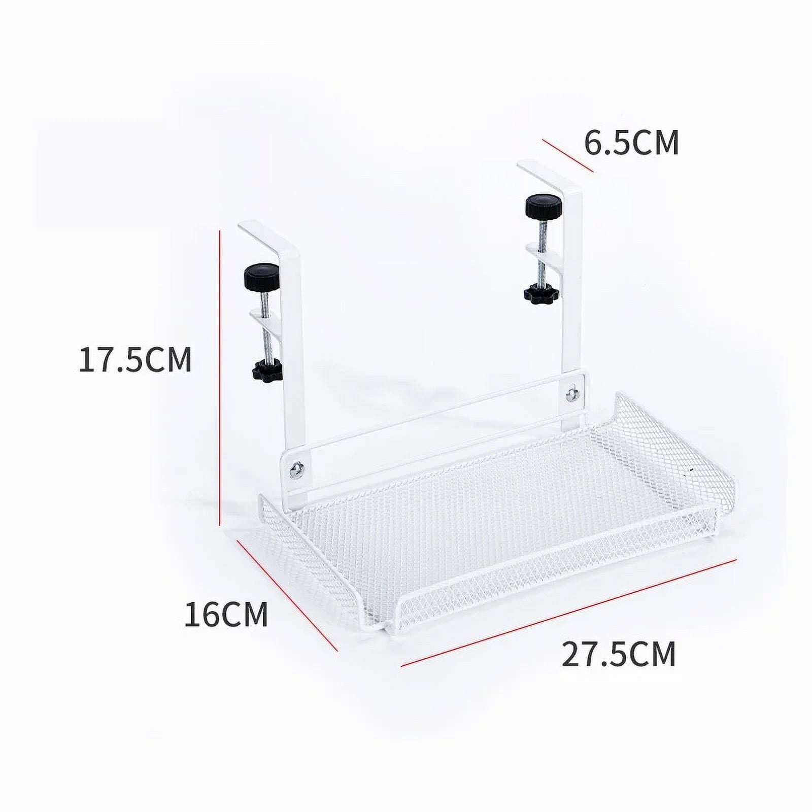 Management Tray No Drill Steel Organizers Wire Management Tray Management Rack Storage Shelf