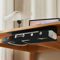 Under-desk Cable Management Rack Socket Organizer Wire Fixed Storage Slot Computer Desk Socket Fixed Punch-free Stora...