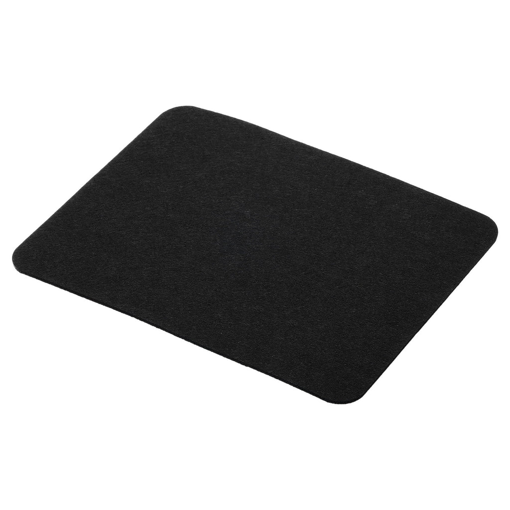 Felt Dual Side Desk Pad Writing Mat for Office Home Black 23.5x20