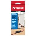 VELCRO Brand Cable Sleeve | Cord Management Mounts on Walls, Desk or Entertainment Center | Removable Adhesive is Damage Free | 8in Black, 2