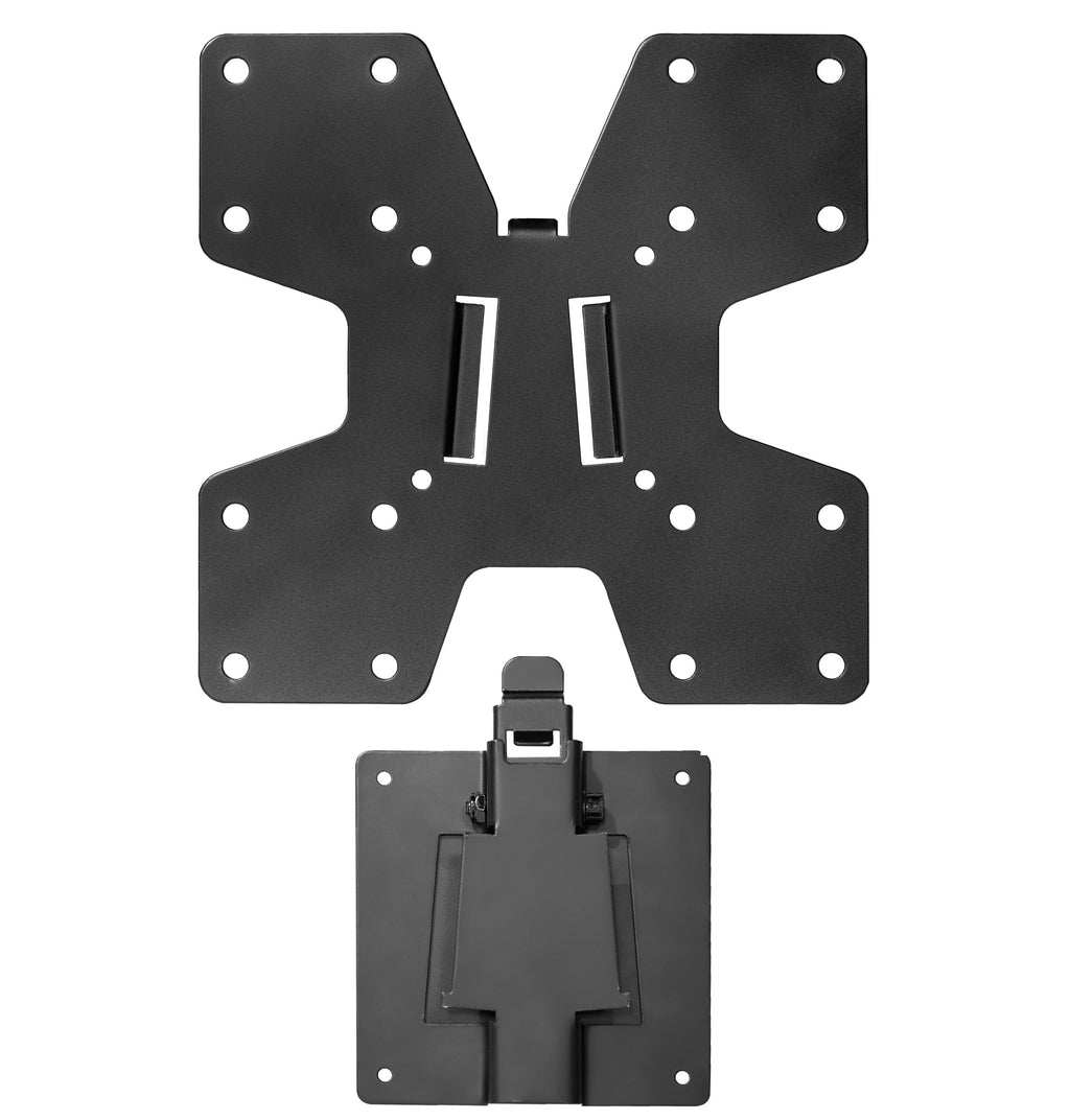 Black Large Adapter VESA Bracket Kit, Monitor Wall Mount, Stand Attachment