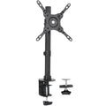 Black TV & Ultra Wide Screen Monitor Desk Mount Stand for Screens up to 42"