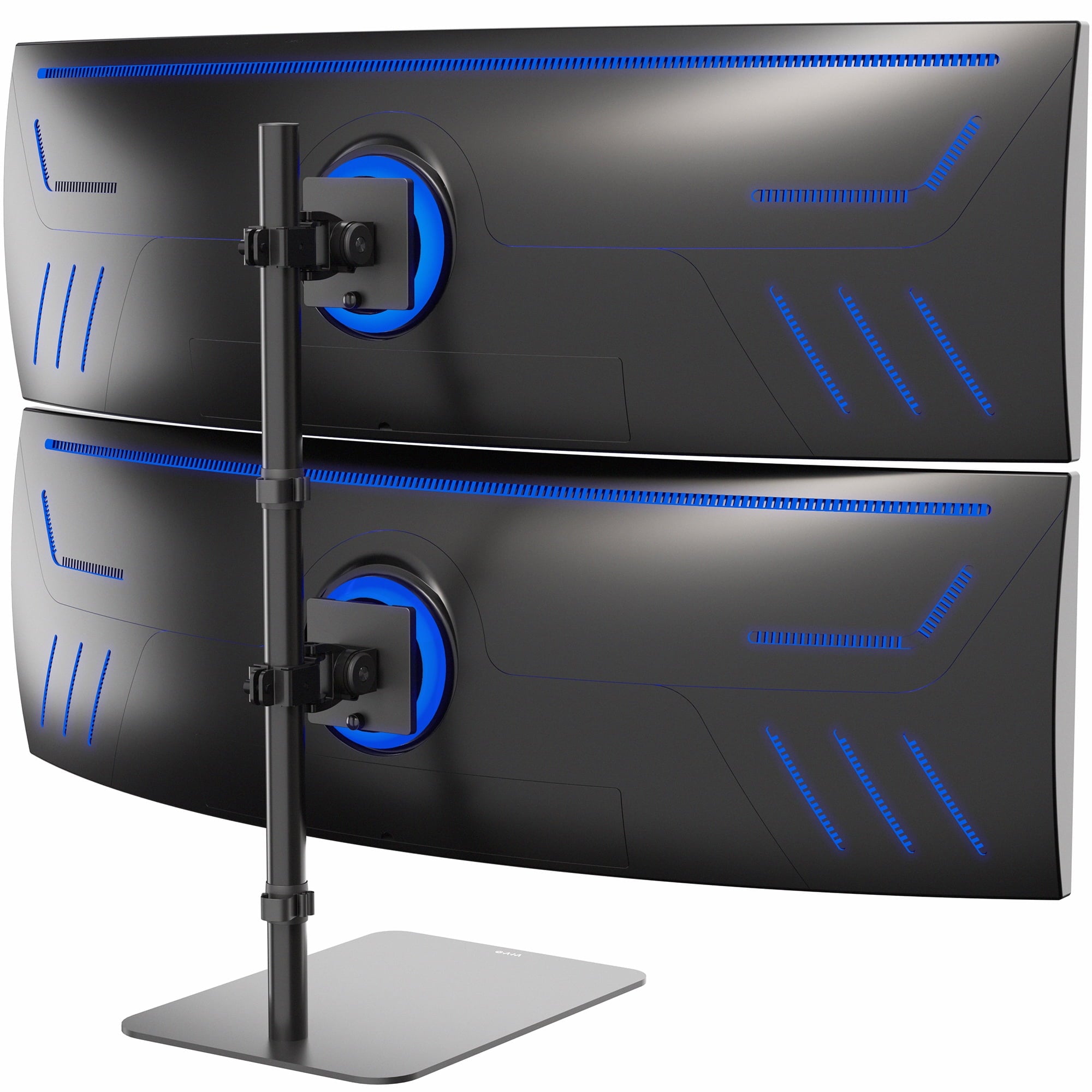 Dual Ultrawide Monitor Desk Stand, Mount for 2 Computer Screens up to 49"