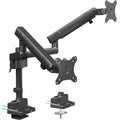 Premium Aluminum Full Motion Dual Monitor Arm Desk Mount Stand w/ USB Ports