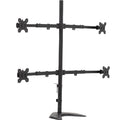 Telescoping Quad Ultra Wide 27" to 38" Monitor Freestanding Desk Stand