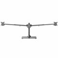 Telescoping Triple Computer Monitor Desk Mount, Heavy Duty Stand