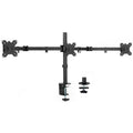 Triple Monitor Adjustable Mount Articulating Stand for 3 Screens up to 24"