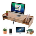 Monitor Riser with Drawer Computer Laptop PC Stand Rack,18.8" " "