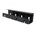 Under Desk Cable Management Tray, 15.7in Steel Cord Organizer for Office & Home, 19.3 x 4.7 x 4.3 in