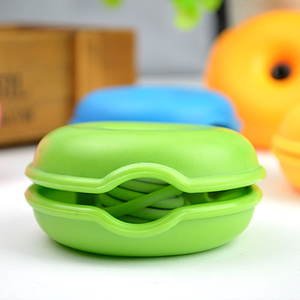 Cable Turtle Organizer Tangle Free Cord Reel Management Earbud Carrying Case Wire Shortener Keeper Wrap Winder, 4 Pac... - Image 5