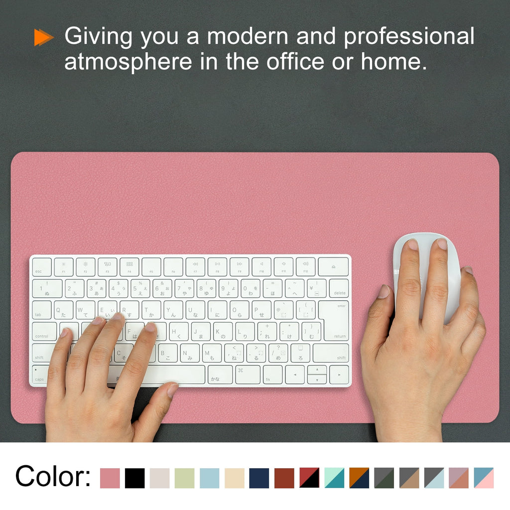 24"x12" Desk Mat Protector, Non-Slip Waterproof Mouse Pad Writing Mat for Office Home, Blue - Image 5