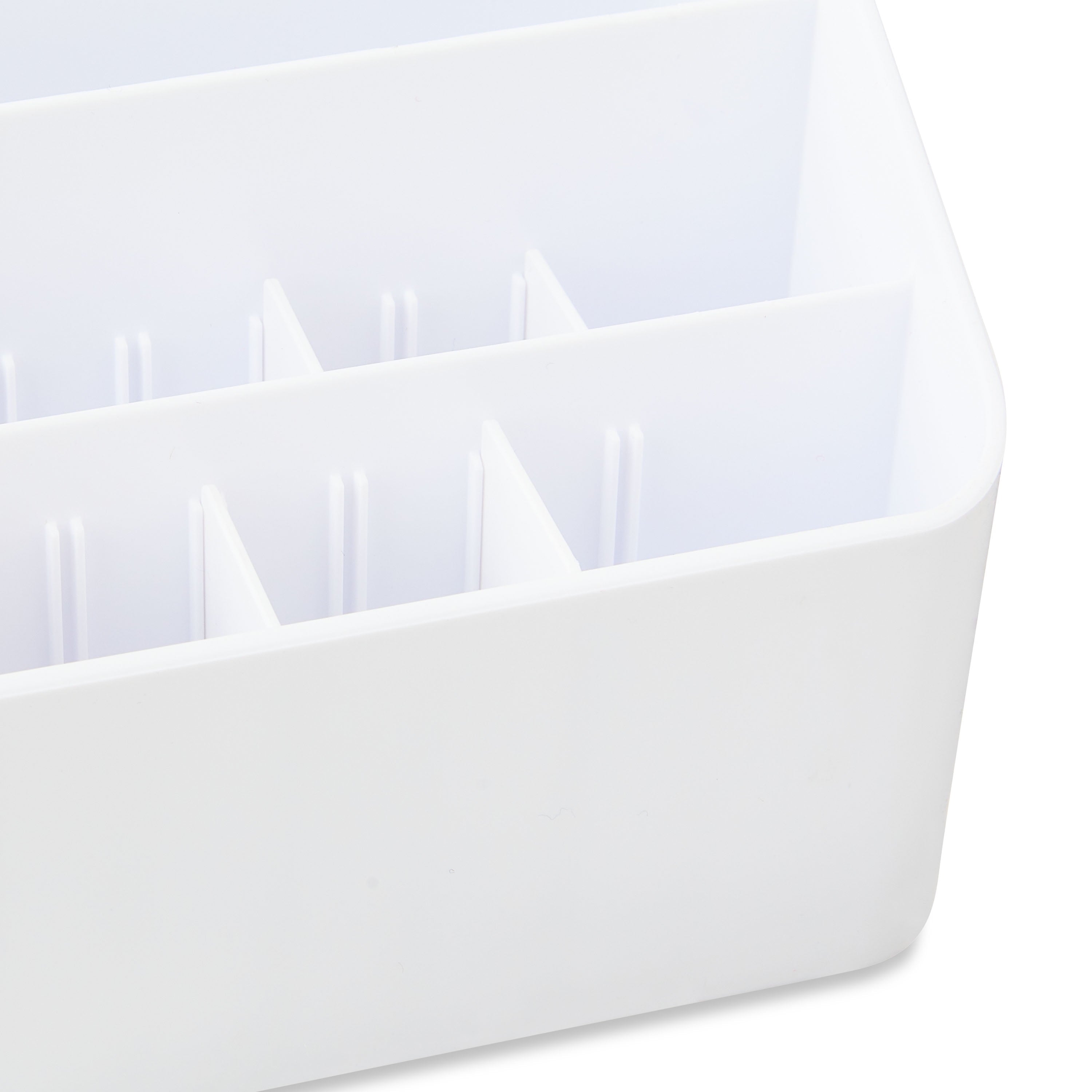 Pen+Gear White All in One Desktop Storage Organizer for School and Office Supplies - Image 3