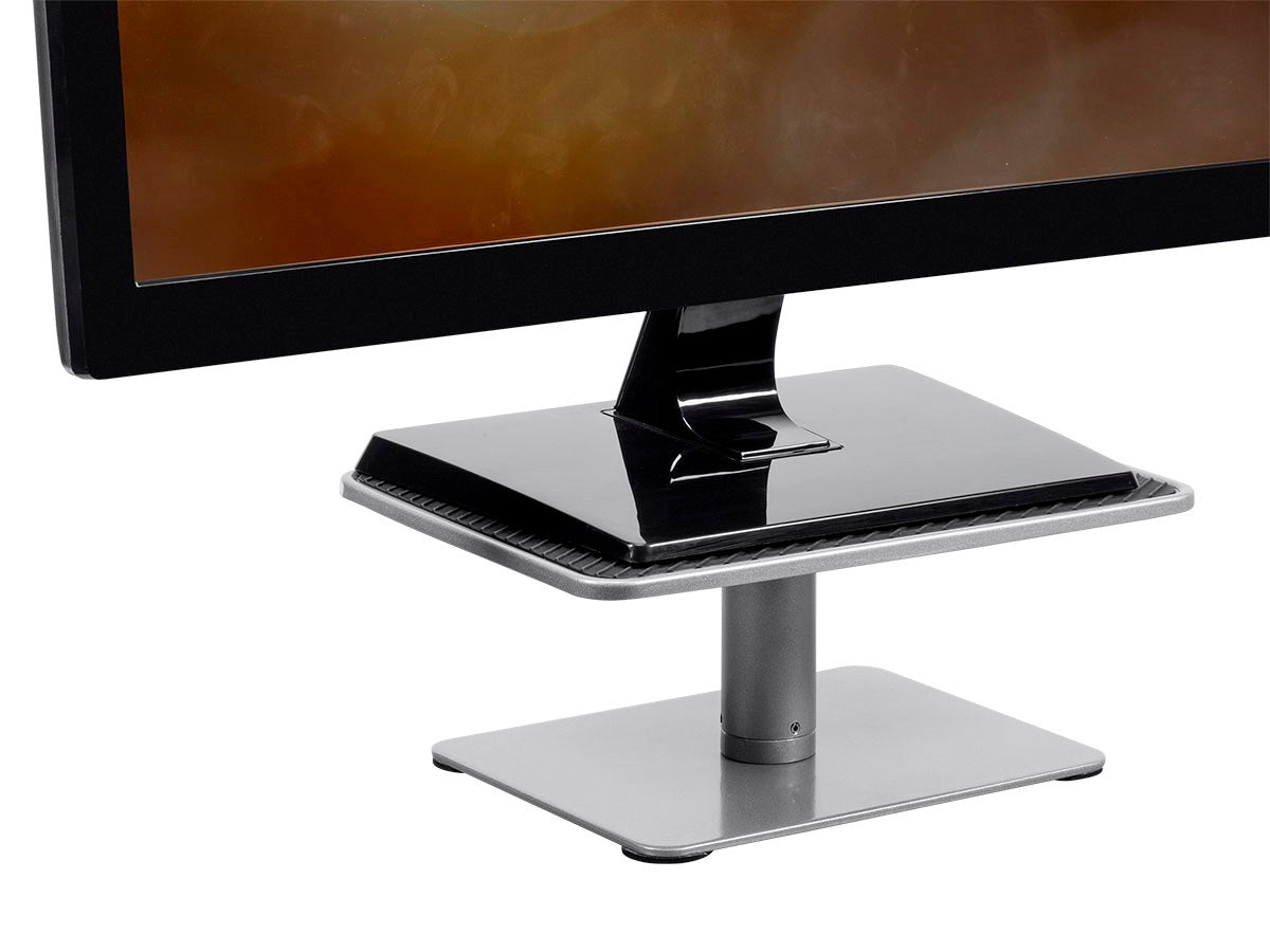 Universal Monitor Riser Stand - Silver Perfect For Raising Your Monitor About 4.7 to 6.7 Inches - Collection - Image 5