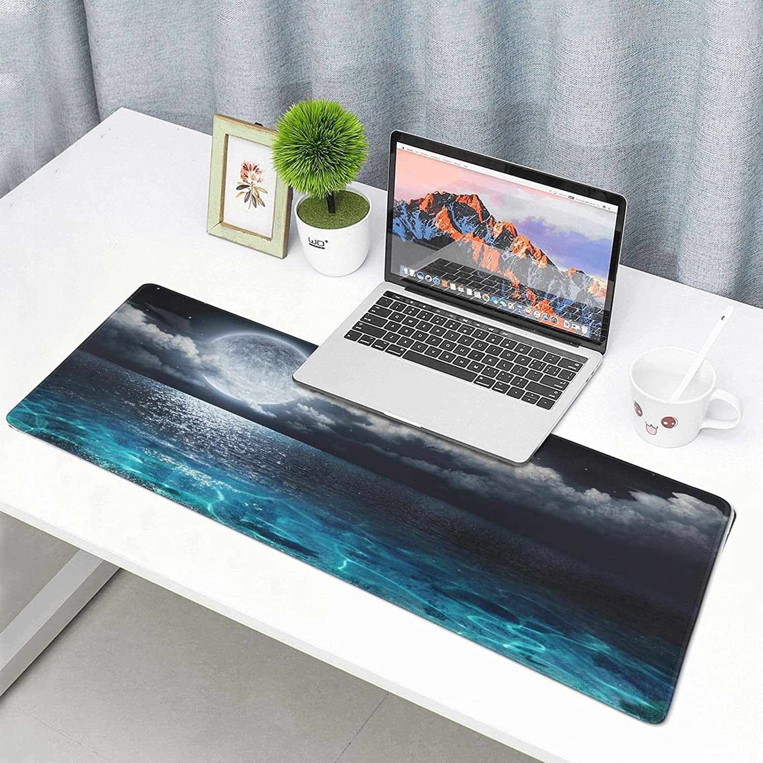 s On Top of s Gaming Mouse Pad with Non-Slip Base Extended Large Mouse Pad XL Keyboard Mouse Pad for Work, Game, Offi... - Image 5