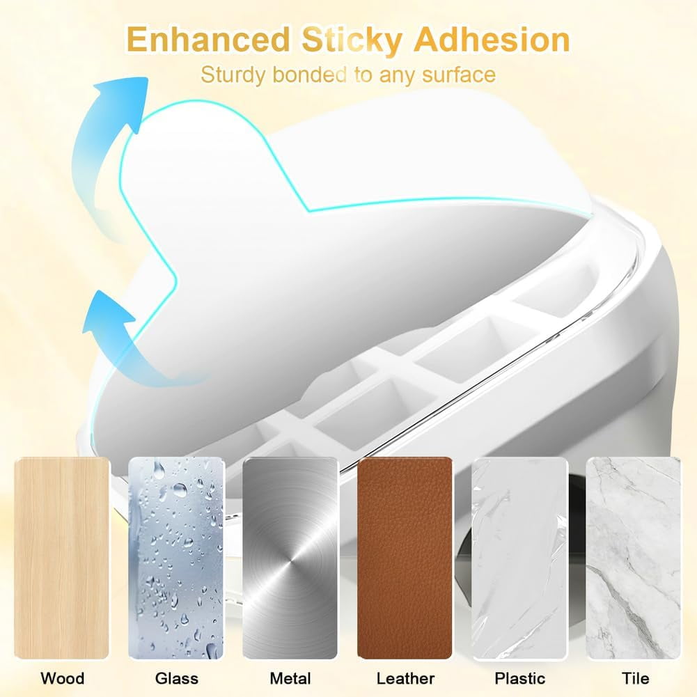 18 Pack Cord Organizer Holder,Magnetic Cable Clips Management,Easy Strong Adhesive Phone USB Charger Cord,Hide Or Org... - Image 4