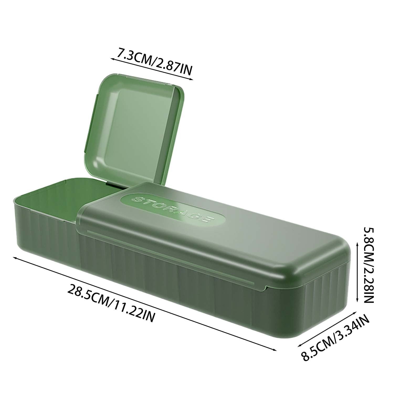 Data Cable Organizer Box Cable Management 7 Compartments Storage Box USB Cord Sorter Small Desk Electronic Accessorie... - Image 3