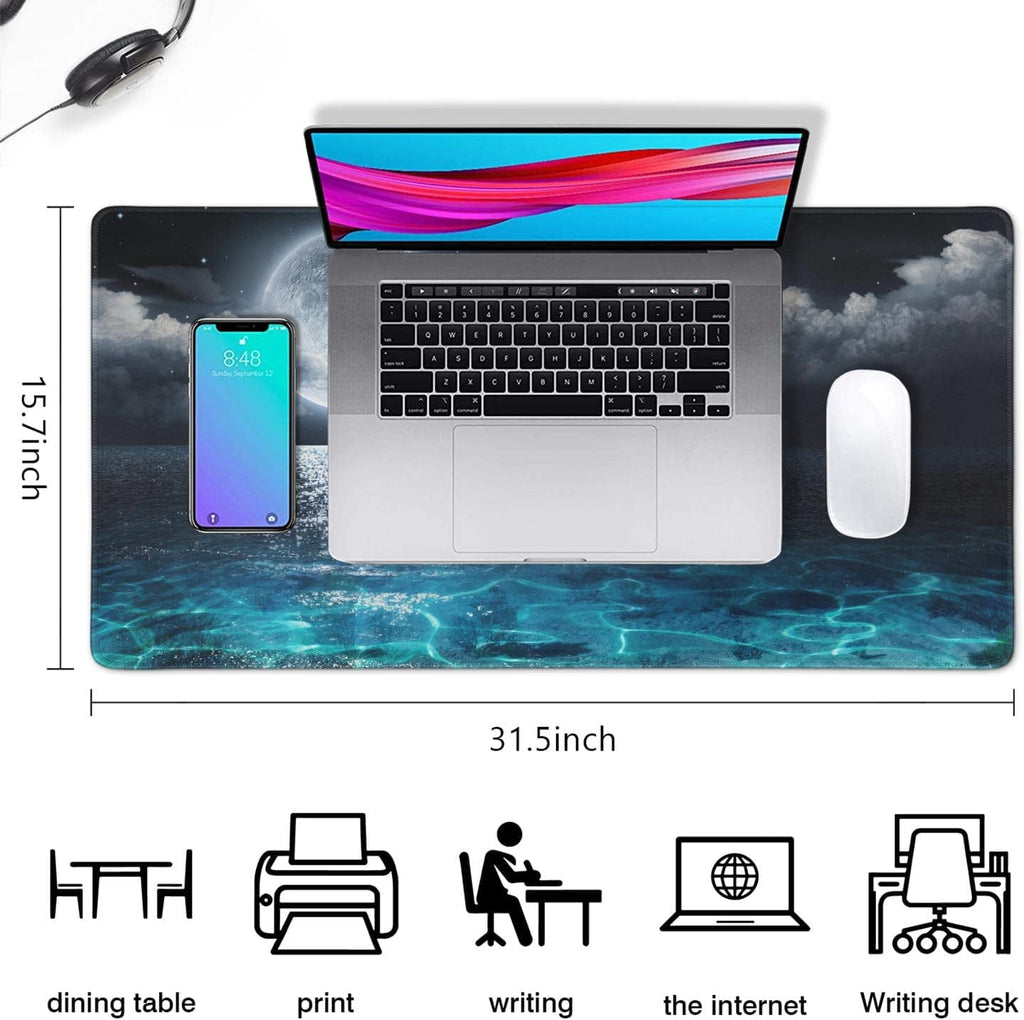 s On Top of s Gaming Mouse Pad with Non-Slip Base Extended Large Mouse Pad XL Keyboard Mouse Pad for Work, Game, Offi... - Image 6