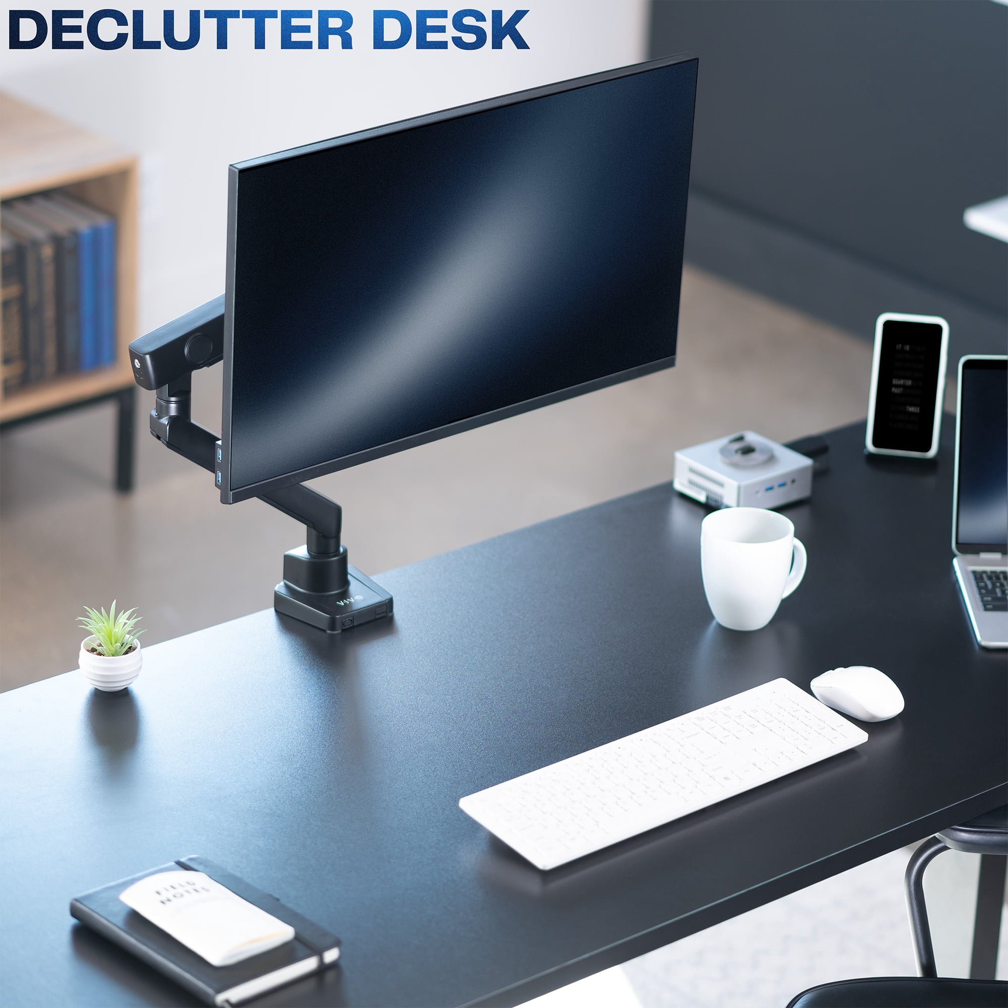 VIVO Premium Single Monitor Desk Mount Stand for Screens up to 40" - Image 4