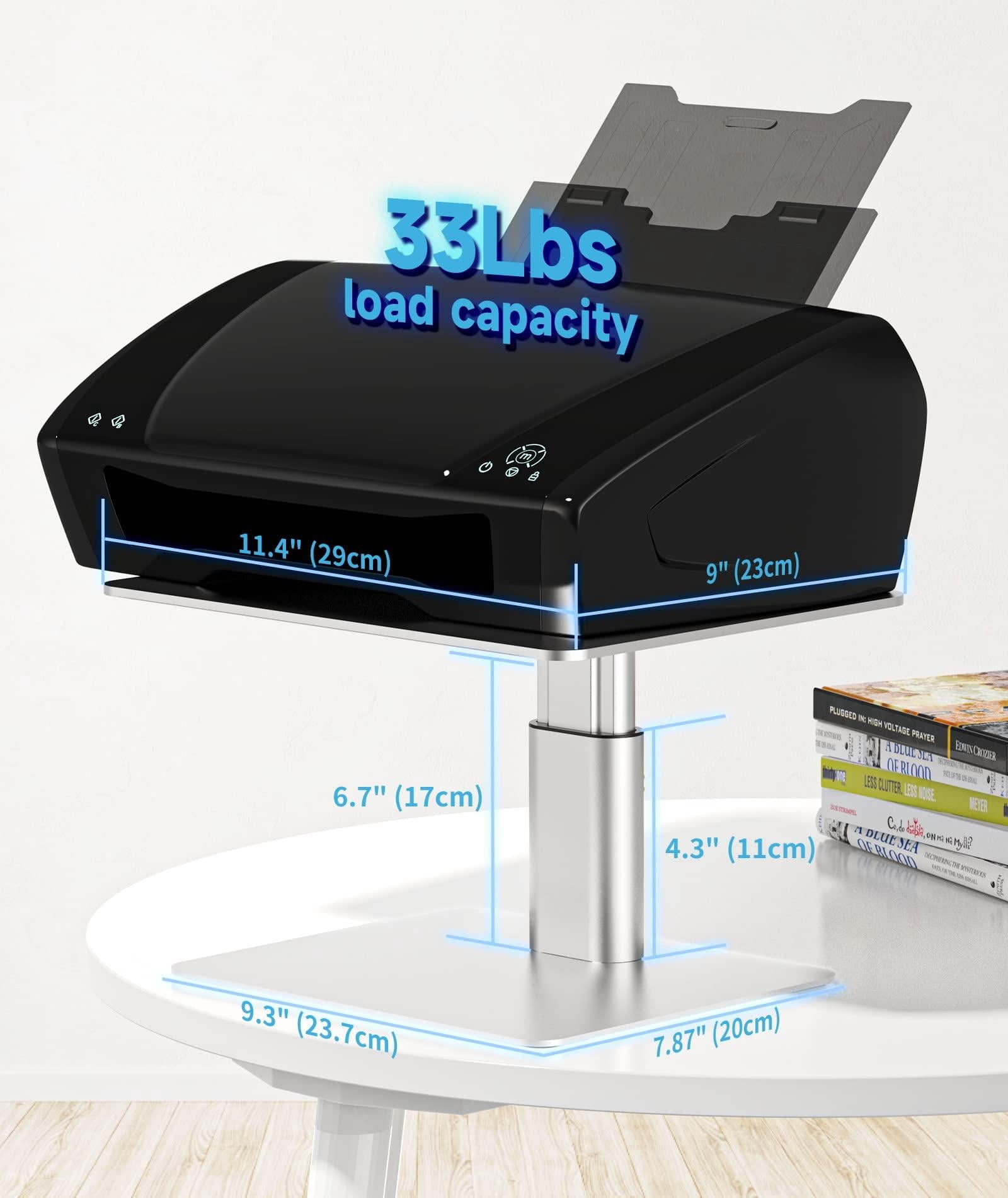 Adjustable Height Metal Desktop Storage Organizer Compatible With Tv Pc Laptop Computer Imac And All Screen Display-s... - Image 5