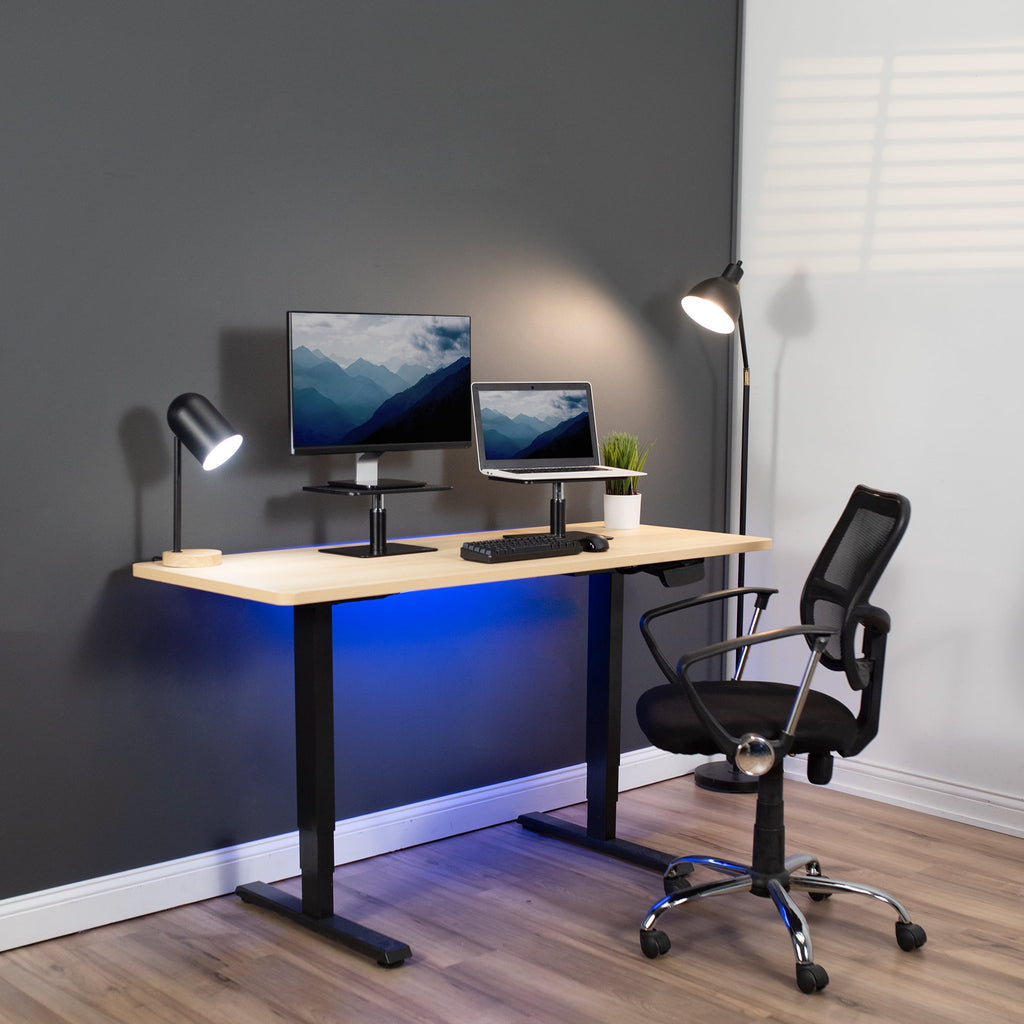 Universal Height Adjustable Ergonomic Computer Monitor & Laptop Riser Stand - Image 6