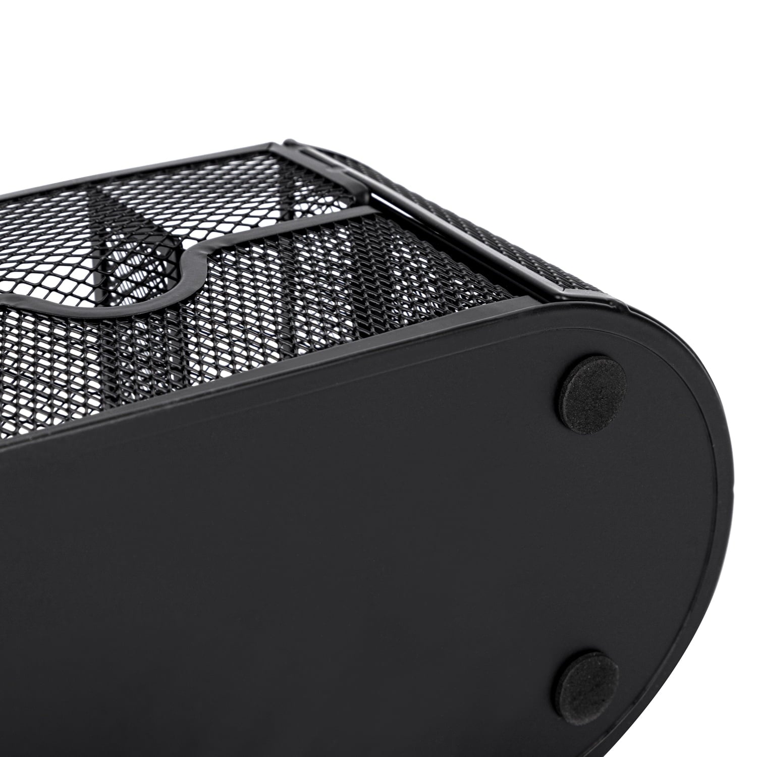 with Drawer, 8 Compartments, Black - Image 6