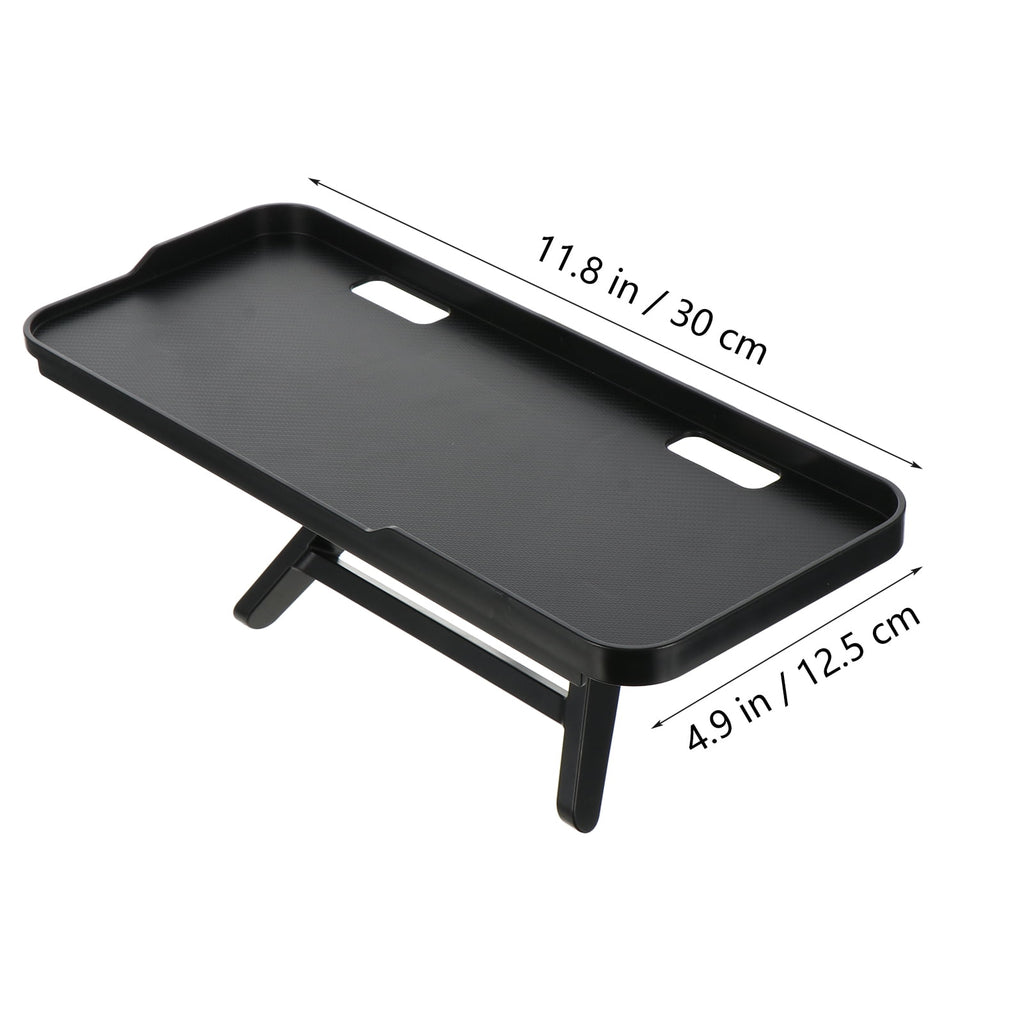 Black Adjustable Computer Monitor Stand with Spacious Storage and Easy Punch-Free Setup for Home Office - Image 2