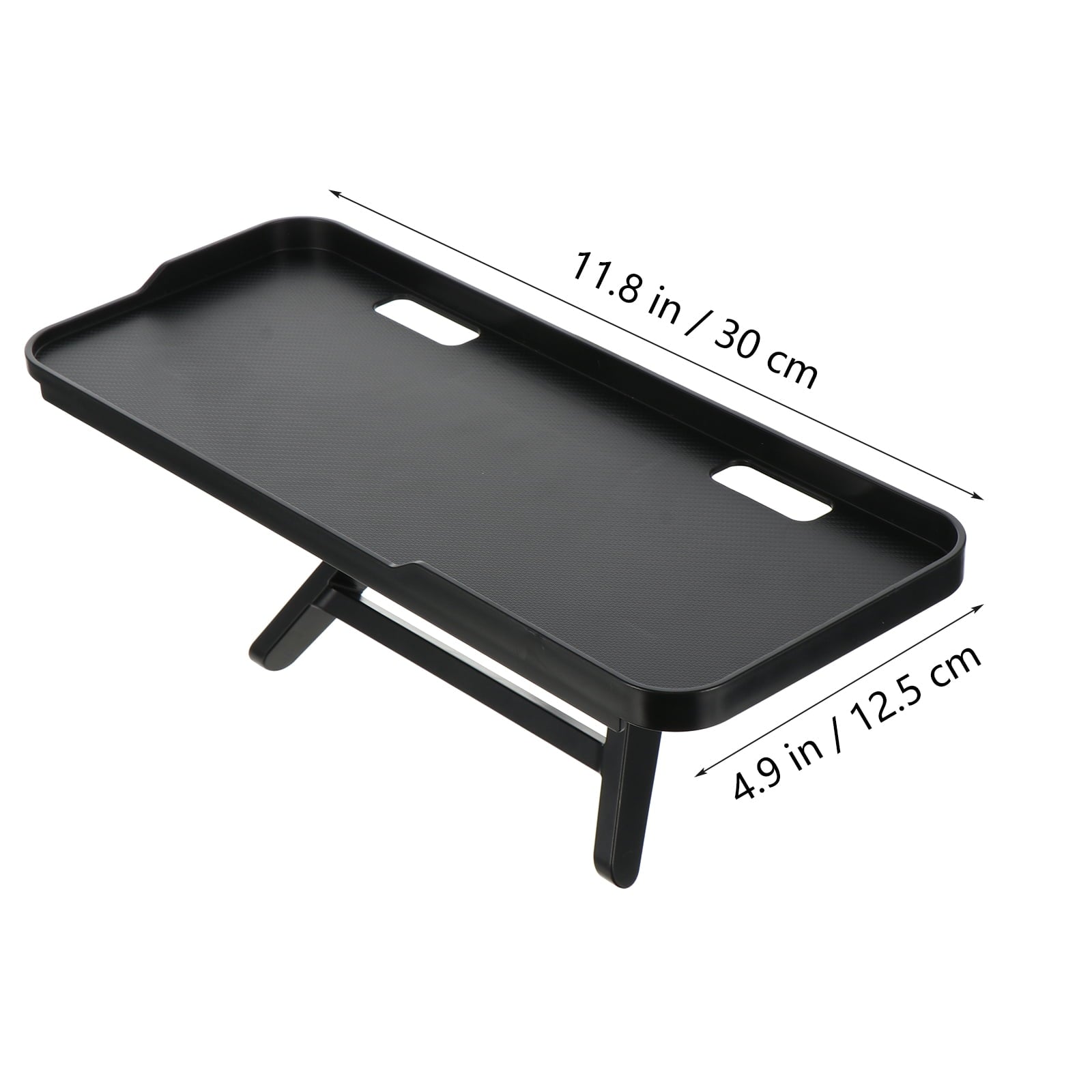 Black Adjustable Computer Monitor Stand with Spacious Storage and Easy Punch-Free Setup for Home Office - Image 2