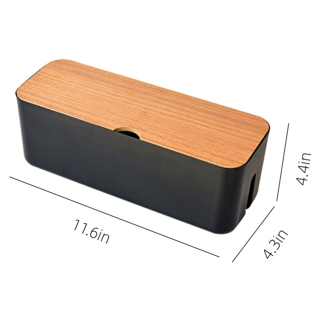 School Storage & Organization Cable Management Box,Cord Organizer for Desk,TV Wires,Computer Computer, Laptop Power S... - Image 2