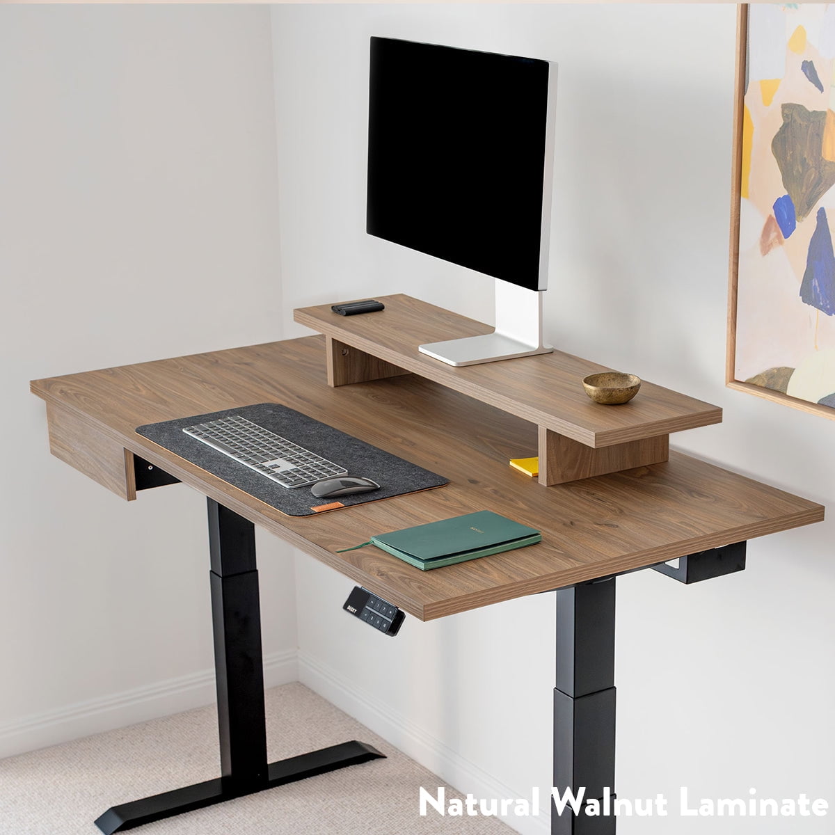 Minimal Monitor Stand - Prime Oak Laminate - Image 5