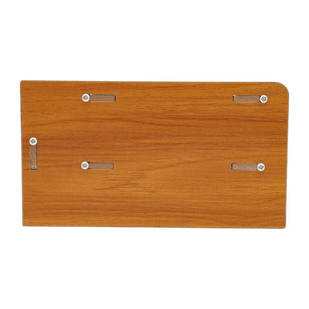 Dwellnix Wooden Monitor Riser Rack w Drawer Computer Laptop PC Stand Desk Organizer - Image 6