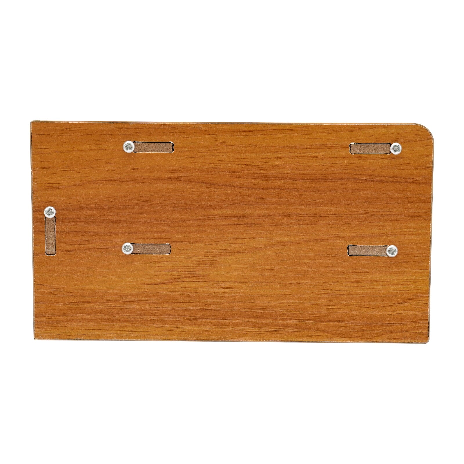 Dwellnix Wooden Monitor Riser Rack w Drawer Computer Laptop PC Stand Desk Organizer - Image 6