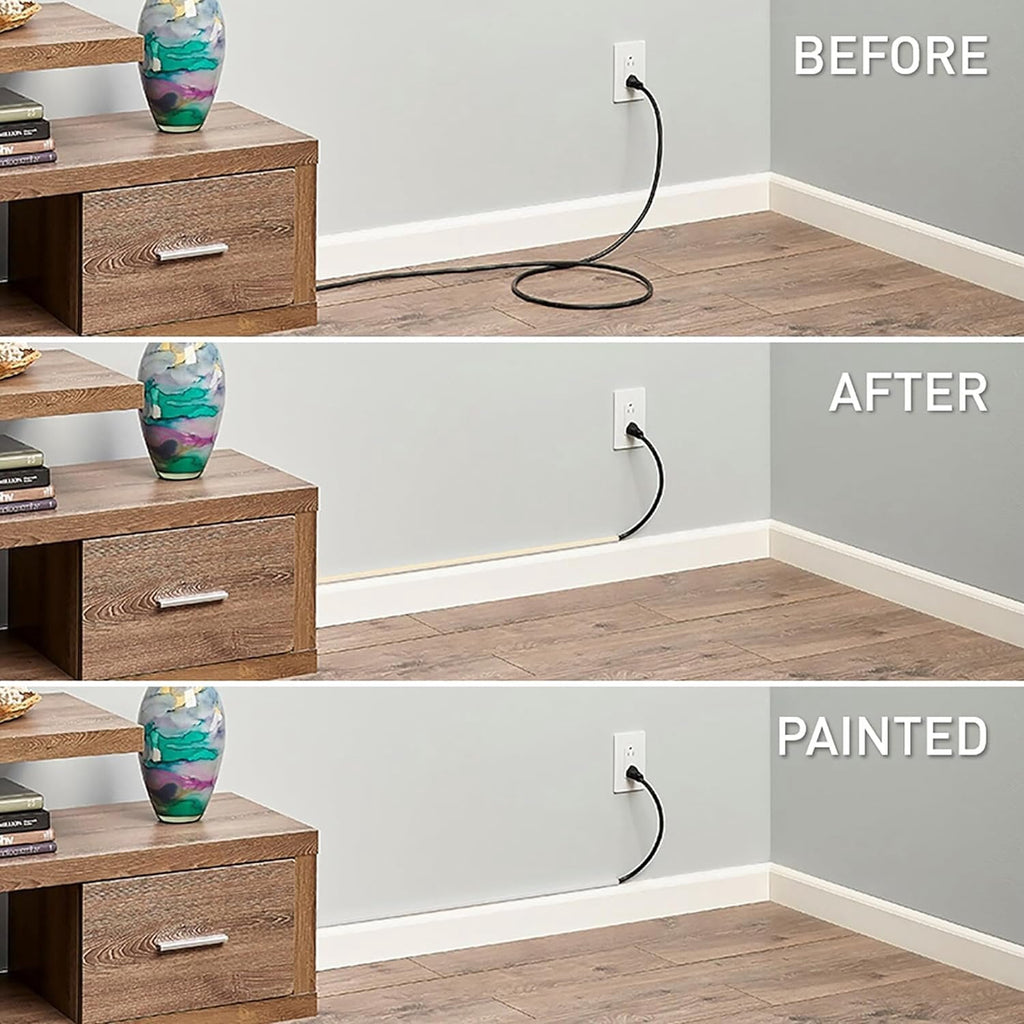 Wiremold Cord Mate Organizer Kit - Cable Organizer - Kit, White - Image 2