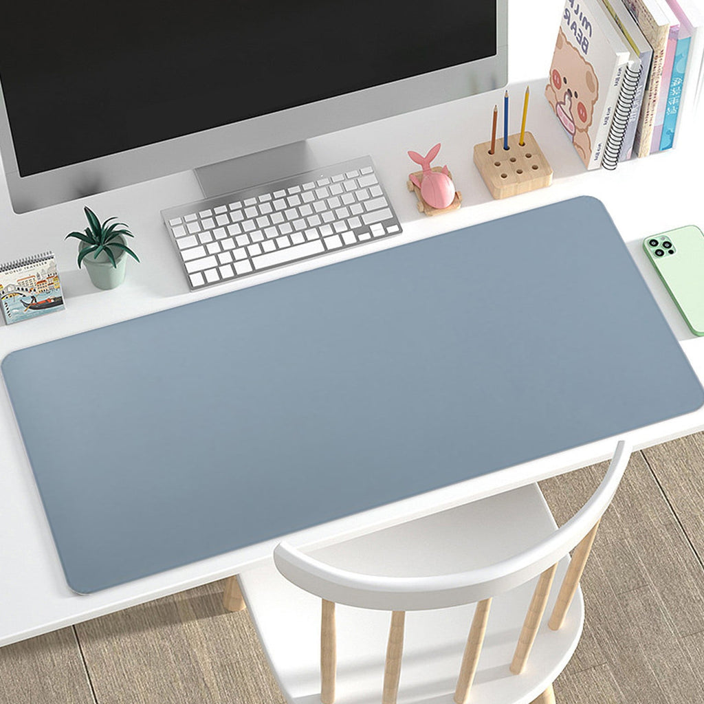 Leather Desk Pad Protector Large PU Leather Desk Mat Non-Slip Office Writing Pad Laptop Mat Home Office Desk Accessor... - Image 4