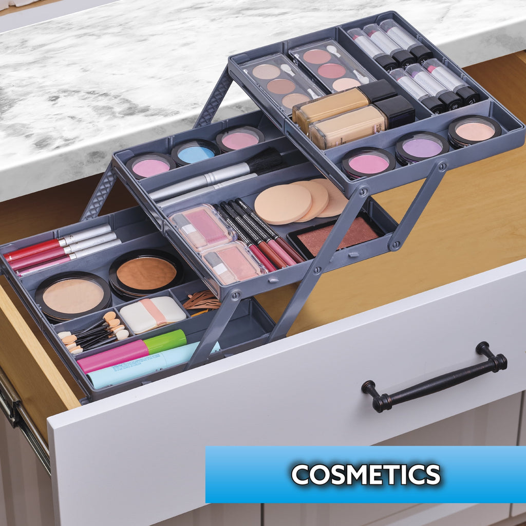 3-Tier Desk for Desk Storage, Jewelry, Kitchen Silverware - Image 4