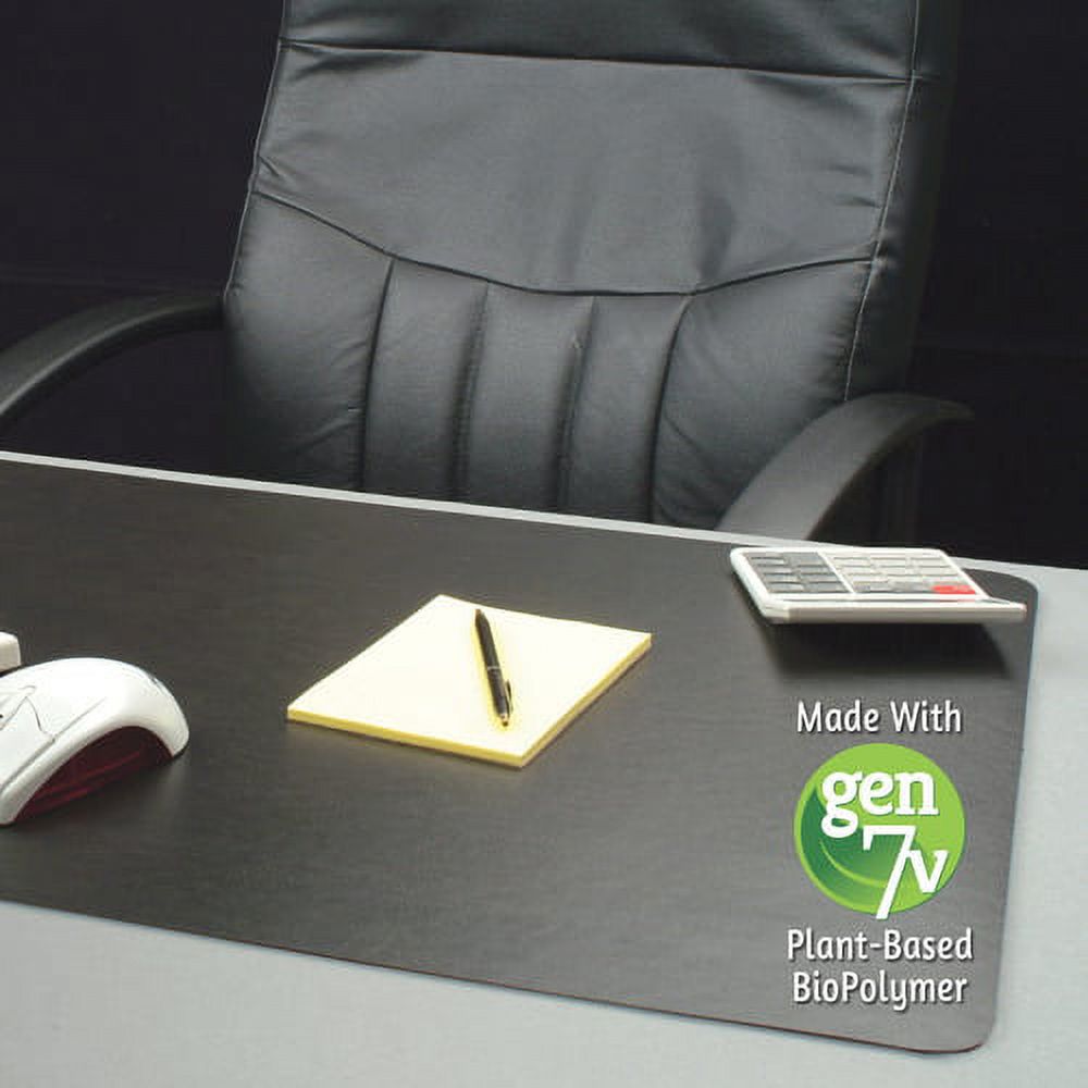 Desktex Anti-Static Desk Pad Rectangle - 36" Width x 20" Depth - Black - Image 5