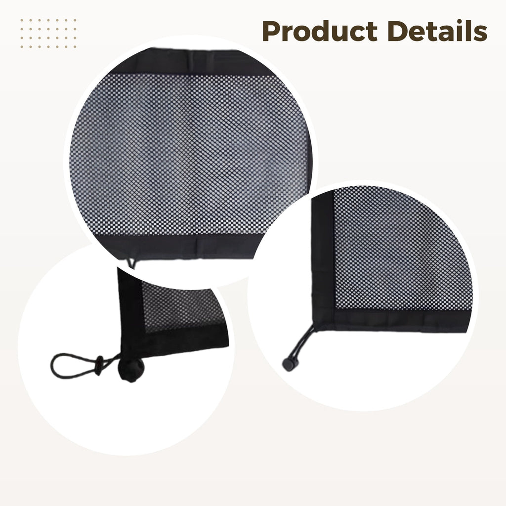 Cable Management Net, Under Desk Cord Organizer, 9.8 x 19.7 in / 25 x 50 cm, No Drilling Wire Management, Accessories... - Image 3