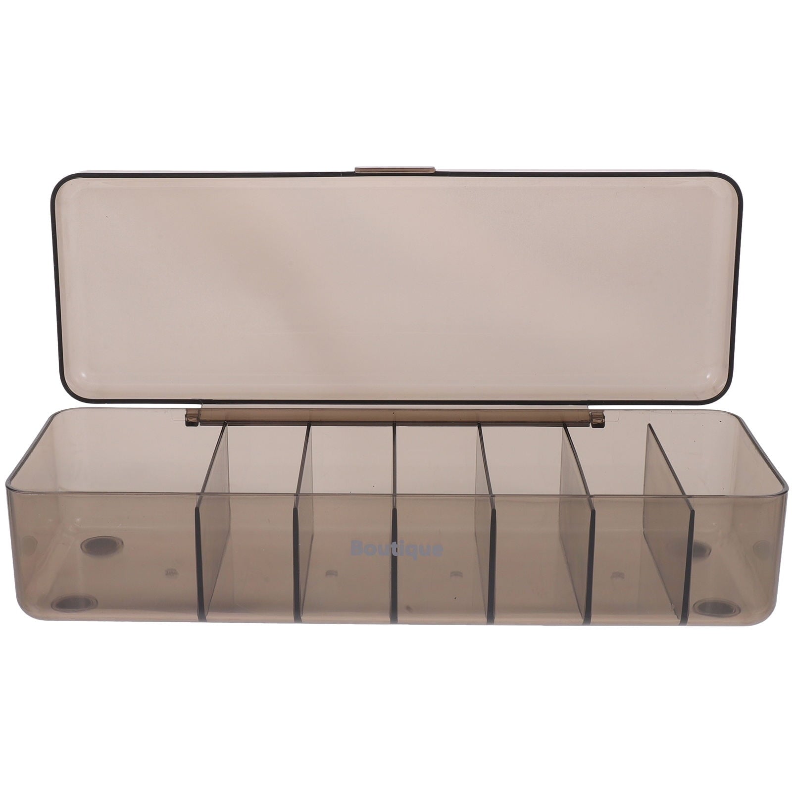 Cable Organizer Cord Organizer Bin Black Plastic 1Pcs - Image 6