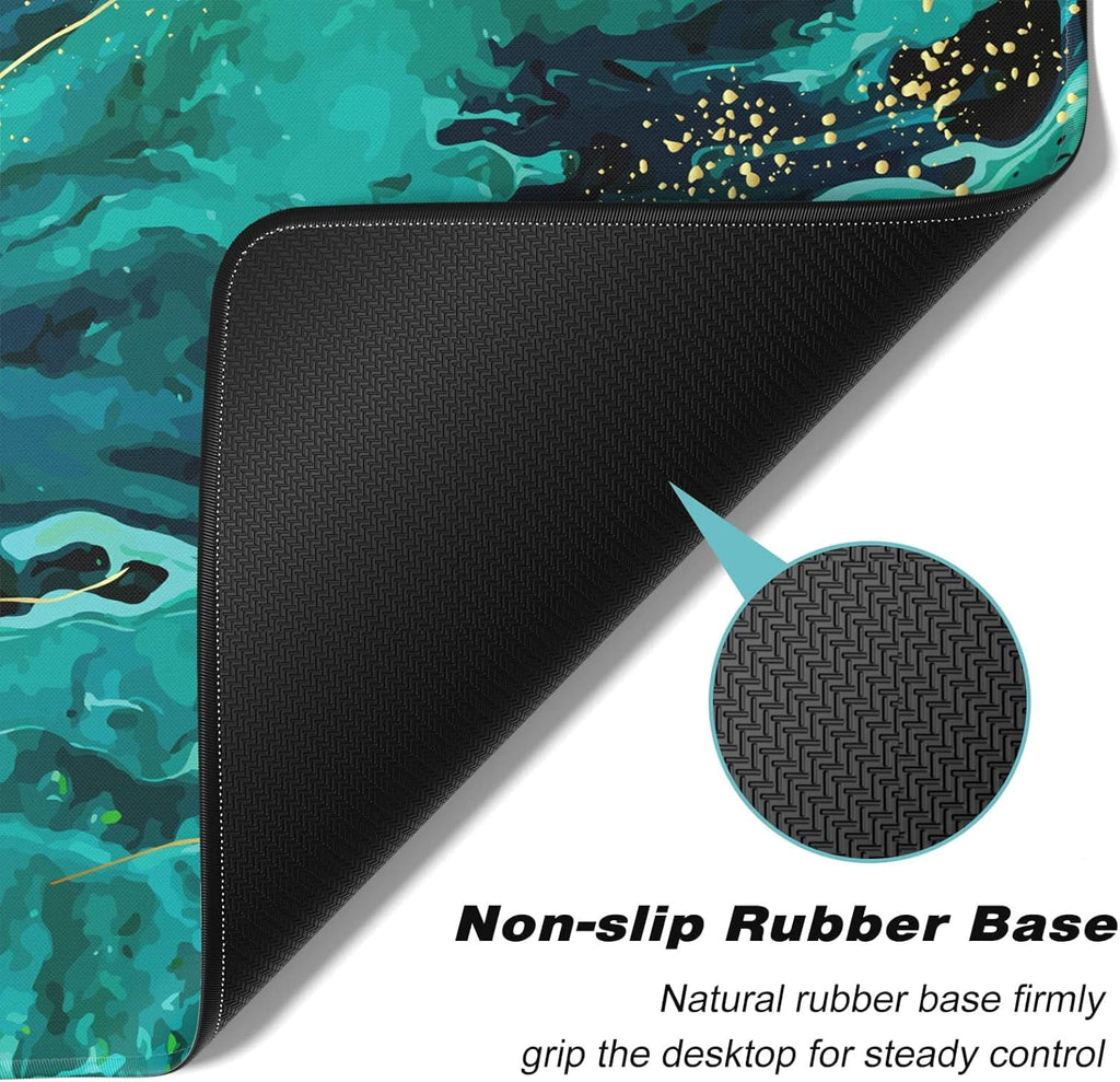 Extended Large Mouse Pad, XXL Gaming Mousepad 31.5 x 15.7 Inch, Big Computer Keyboard Desk Pad, Waterproof Mouse Mat with Stitched Edges and - Image 4