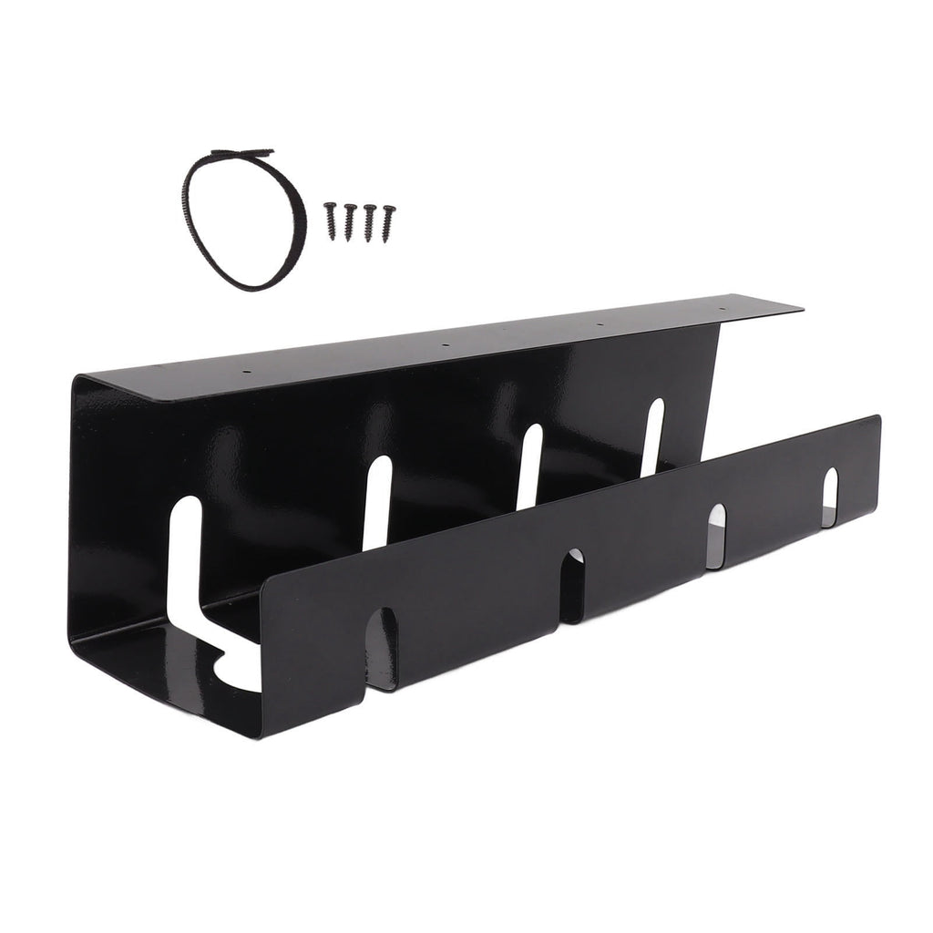 Under Desk Cable Management Tray, 15.7in Steel Cord Organizer for Office & Home, 19.3 x 4.7 x 4.3 in - Image 6