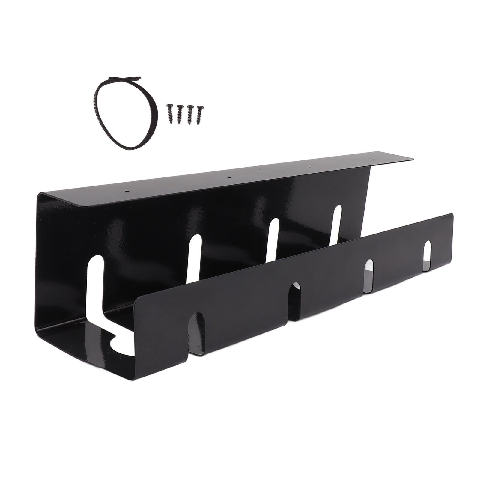 Under Desk Cable Management Tray, 15.7in Steel Cord Organizer for Office & Home, 19.3 x 4.7 x 4.3 in - Image 6