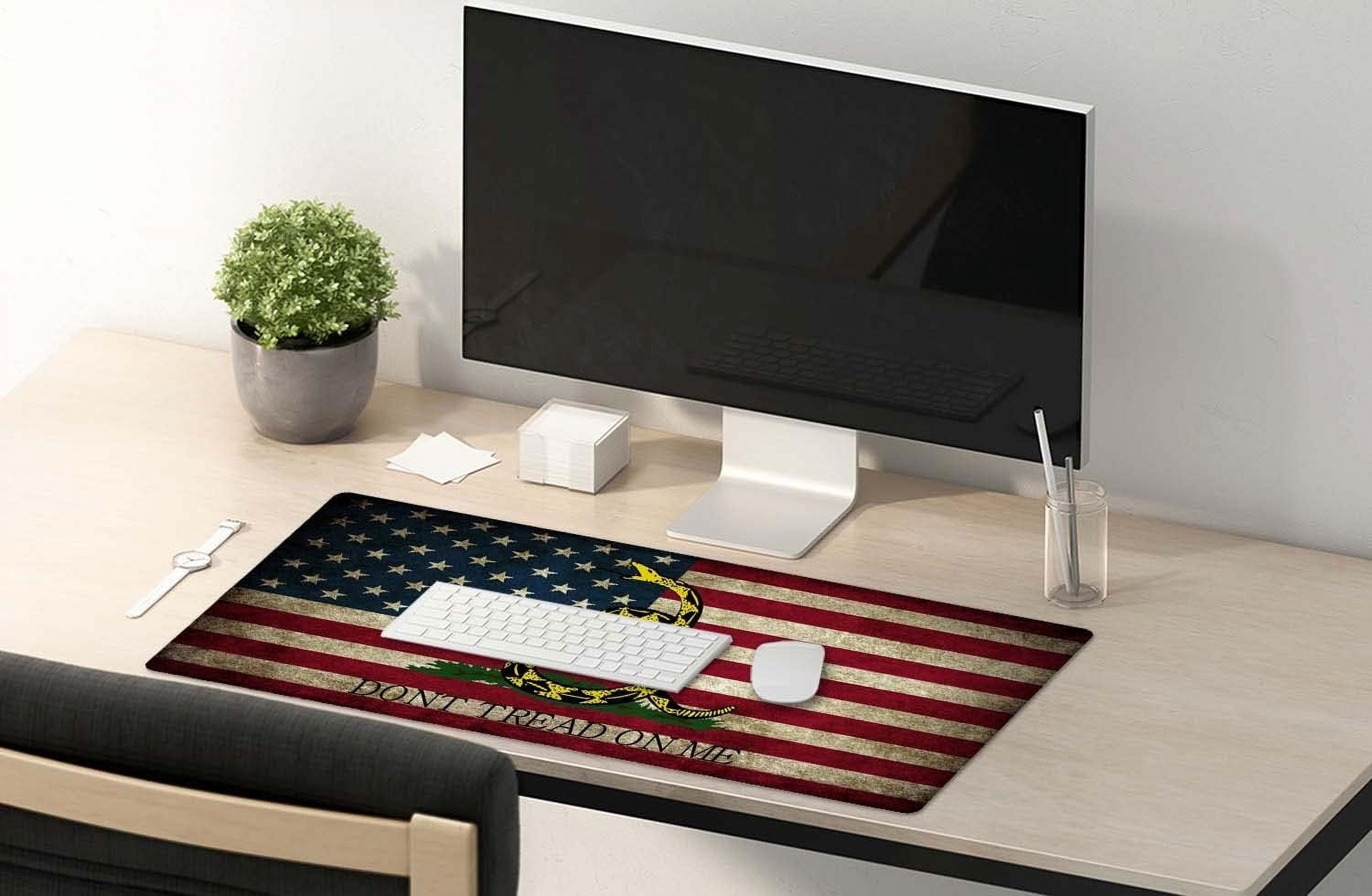 Desk Mat,Large Mouse Pad 35.4" x 15.7" XXL Extended Gaming Mouse Pad Mat with Non-Slip Base Stitched Edge Mousepad fo... - Image 5