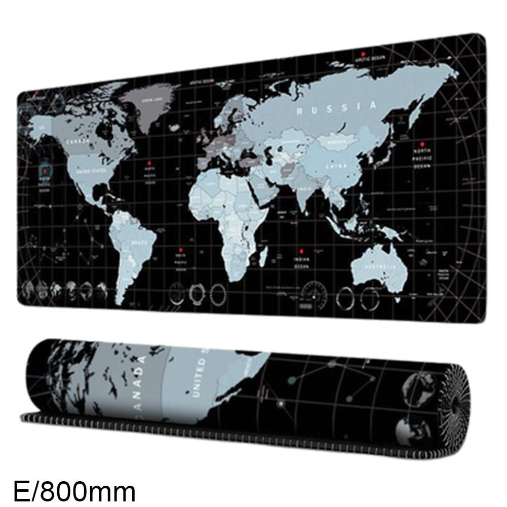World Map Desk Pad | Extra Large Size for Keyboard & Mouse, Durable & Stain Resistant, Stylish Protection Pad for Office or Entertainment - Image 5