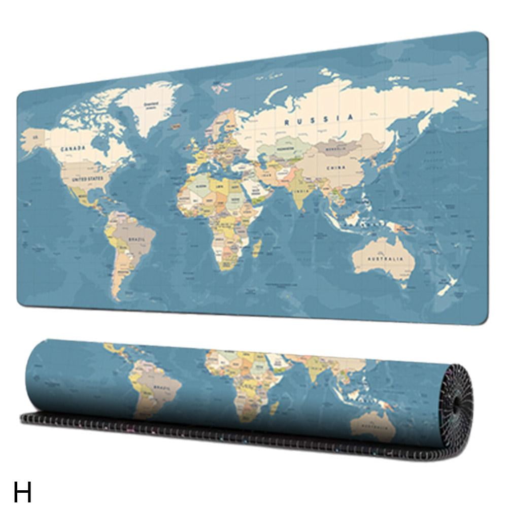 World Map Desk Pad | Extra Large Size for Keyboard & Mouse, Durable & Stain Resistant, Stylish Protection Pad for Office or Entertainment - Image 4