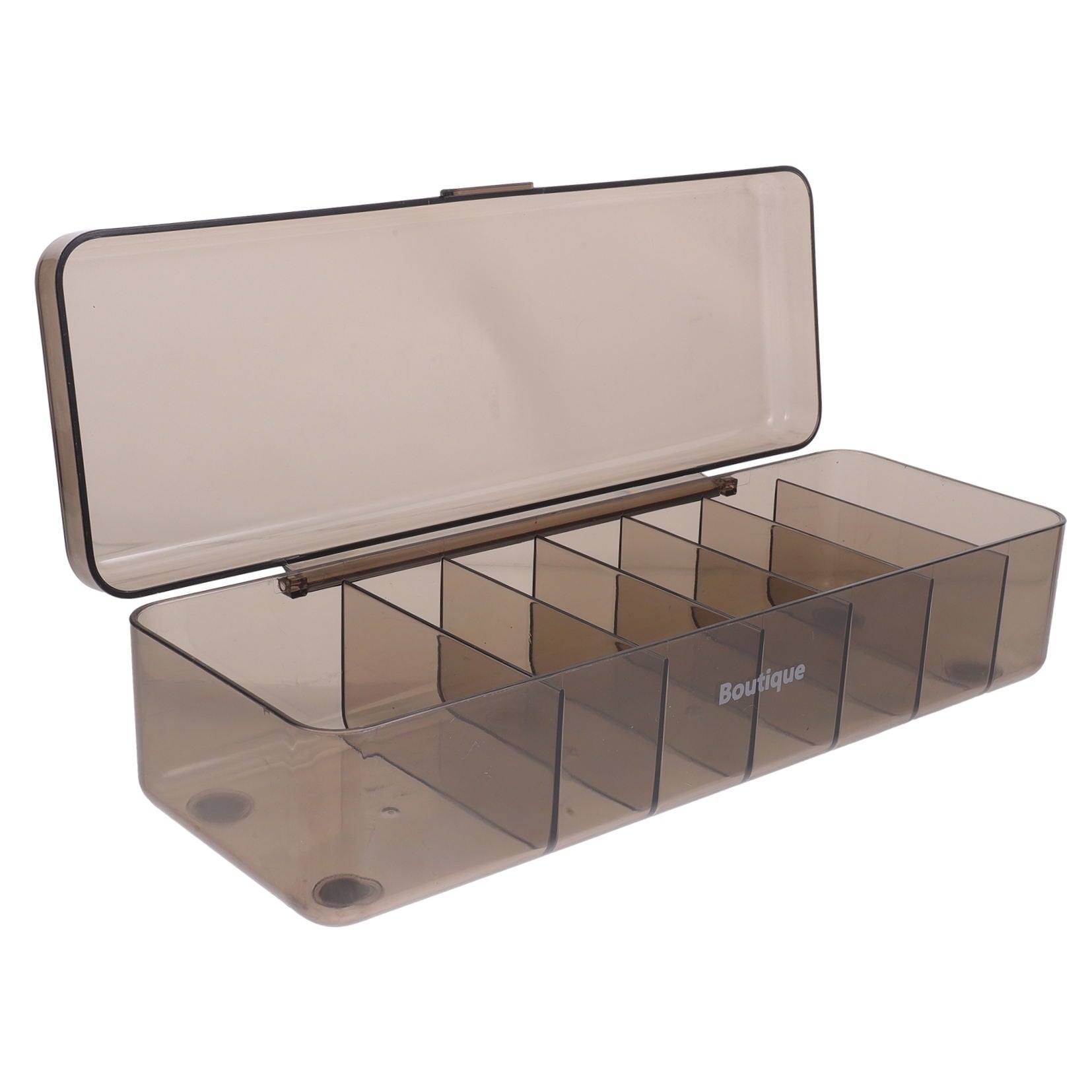 Cable Organizer Cord Organizer Bin Black Plastic 1Pcs - Image 4