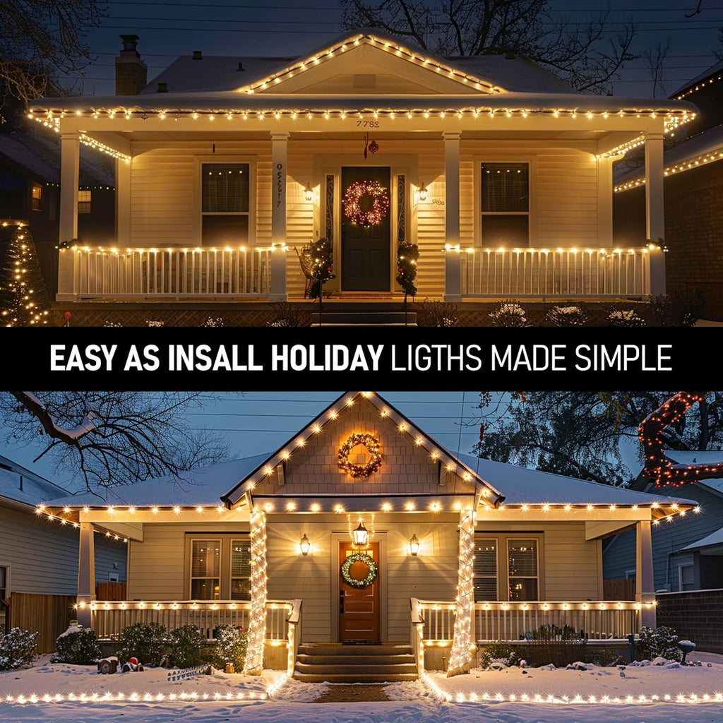 148 Pcs Adhesive Cable Clips & String Lights Clips,Wall Wire Clips 40 Small,60 Large,48 Extra Large,Strong Clear Cord Organizer Cable Manage - Image 6