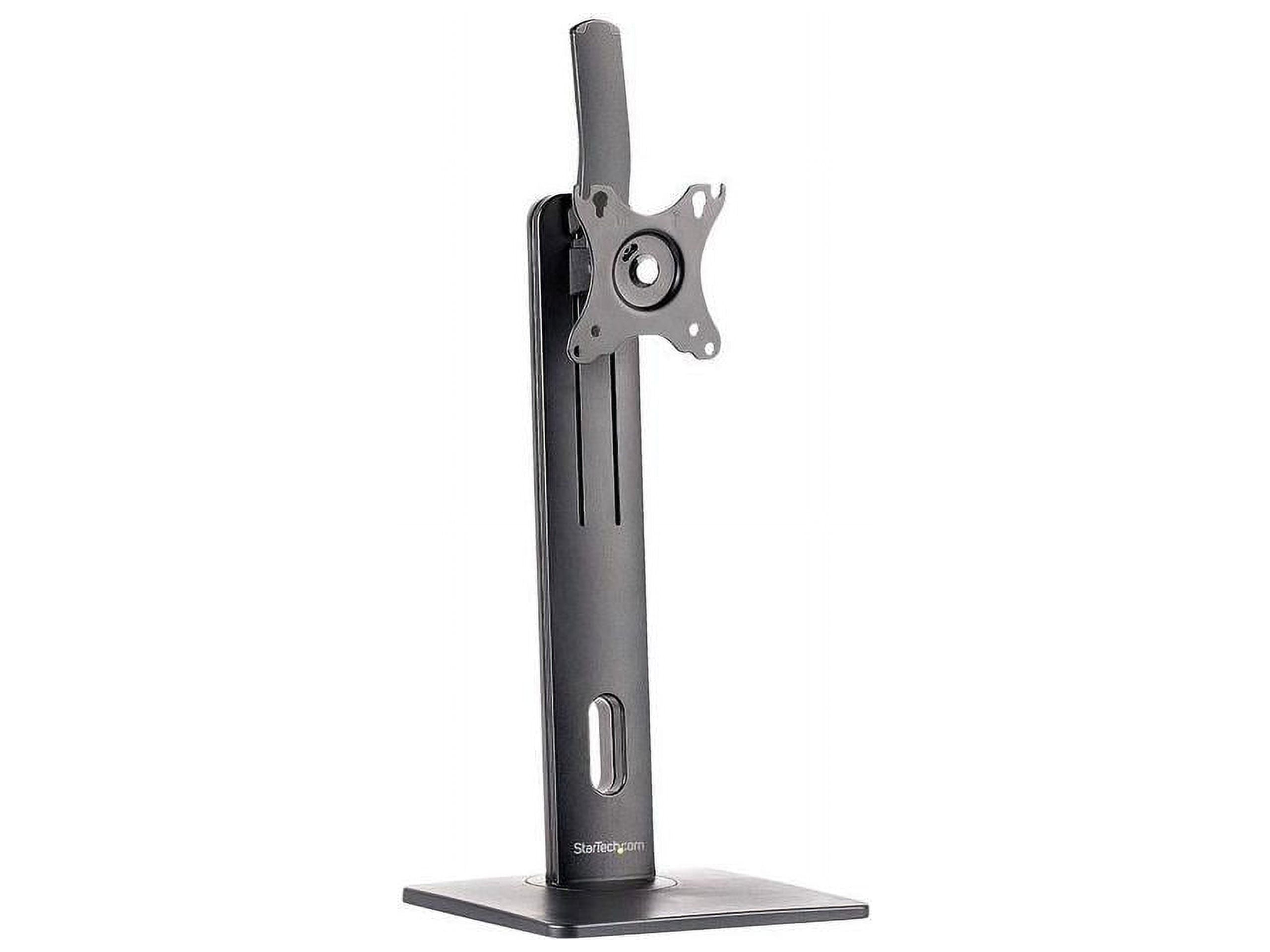 StarTech Free Standing Single Monitor Mount - Height Adjustable Monitor Stand - For VESA Mount Displays up to 32" (15... - Image 5
