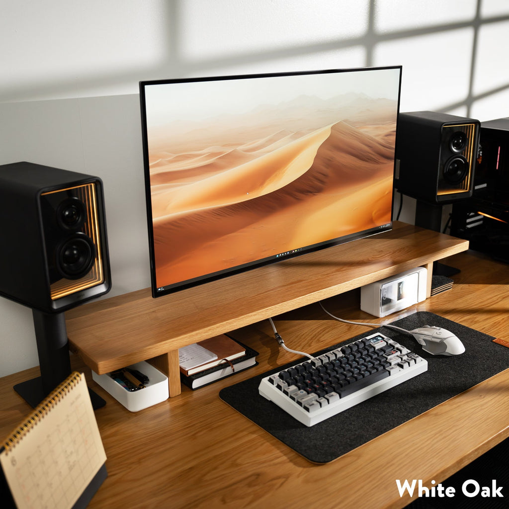 Minimal Monitor Stand - Prime Oak Laminate - Image 4