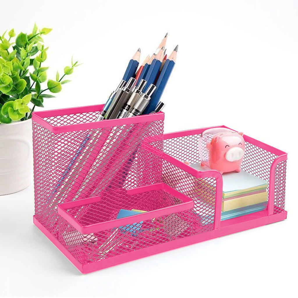 Sawvnm Pen Mesh Pencil Metal Pencil Holders Pen Organizer For Desk Office Pencil Holders on Clearance - Image 6